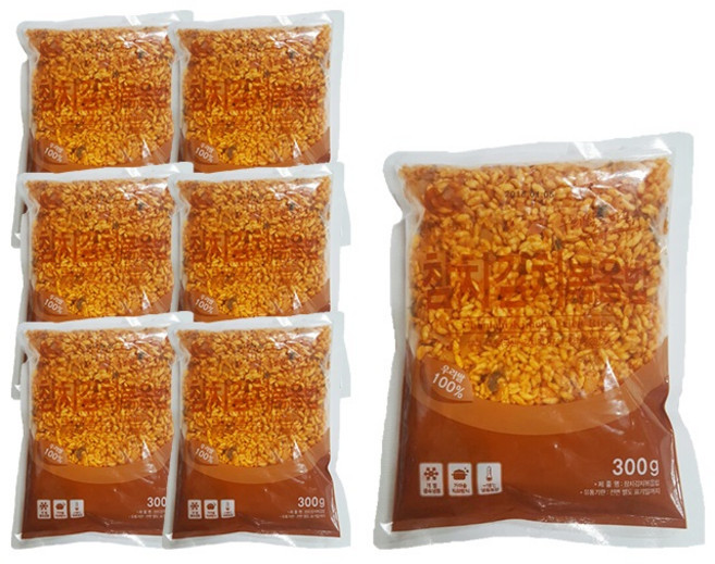 [치타마켓] 한우물 참치김치볶음밥 300g, 7개