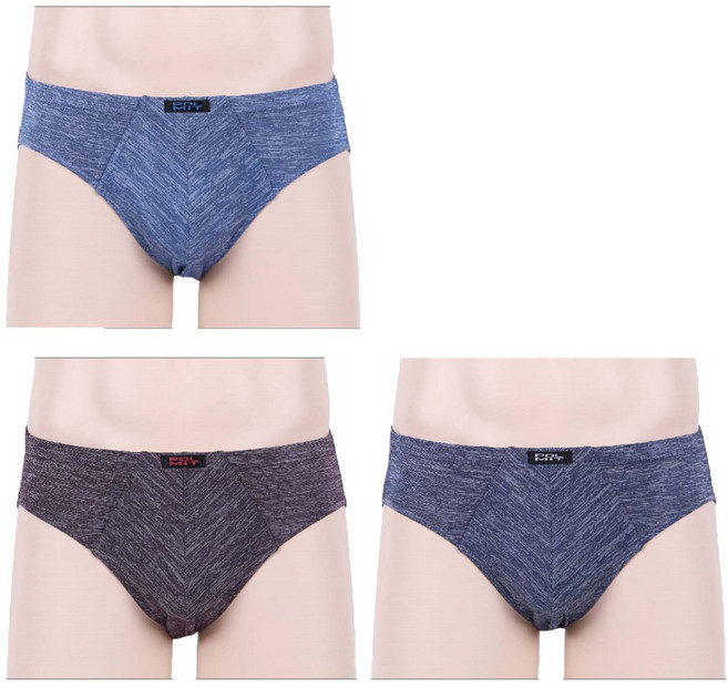 폴밋 남자 인견 남성속옷 삼각팬티 3매입 PMP153