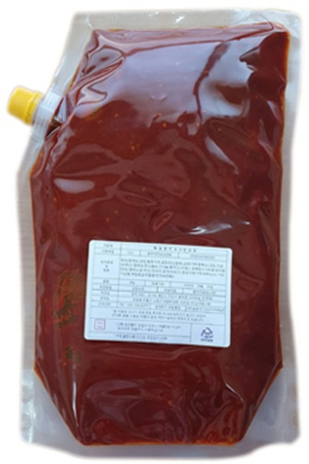 메밀촌 막국수양념장 냉면양념장 다대기 2kg, 2개, 4L