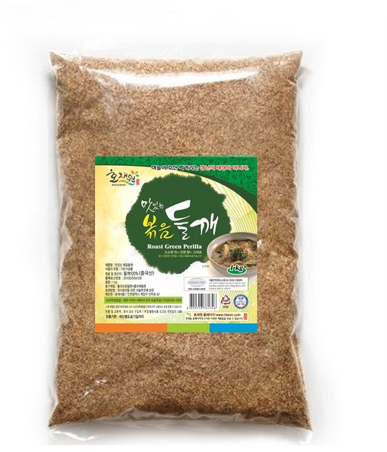 호재원 대용량 식당용 업소용 맛있는 볶음들깨가루, 1개, 1kg