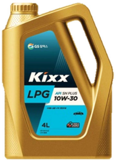 킥스 LPG 10W30 4L 엔진오일, 10W-30, KIXX GX5 LPG 10W30_4L, 1개