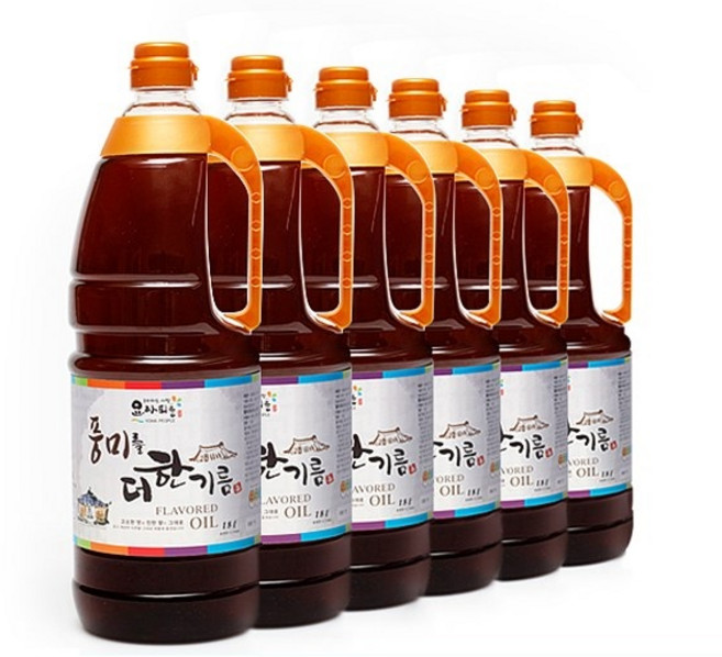 요하피플 풍미를 더한기름 1.8L, 6개