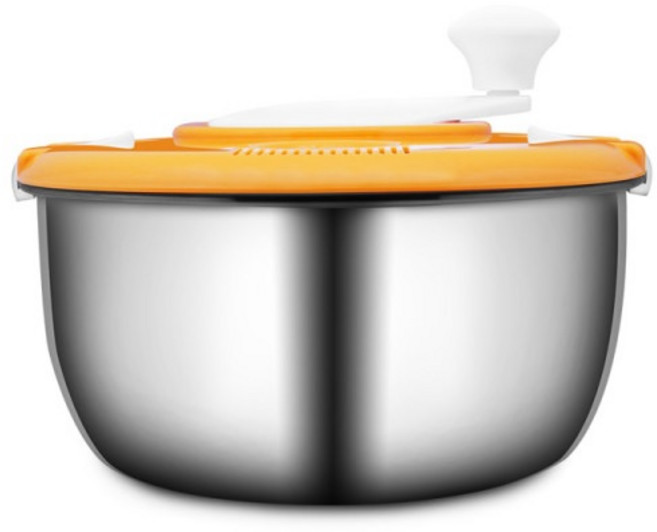 벨라쿠진 비스트로 야채 탈수 샐러드 스피너 24cm, 혼합색상, 1개