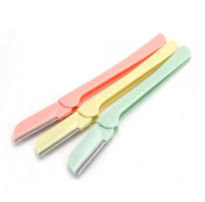 미용면도기 눈썹수정칼, 3p