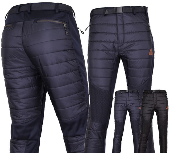 메이플패딩 겨울 남성 기모 솜바지 입체패턴 보온 방풍 방한 작업복 바지 라이더 배달 빅사이즈