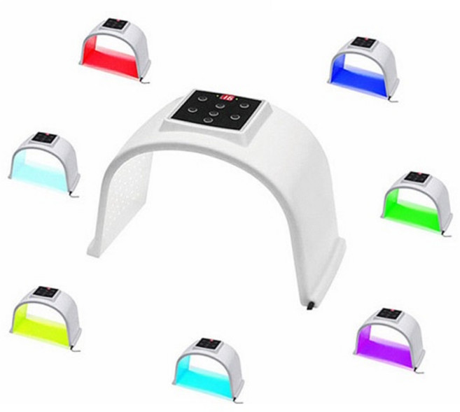 누데이스 LED돔 LED마스크 아치형 피부관리 홈에스테틱 LED 2016개, 화이트