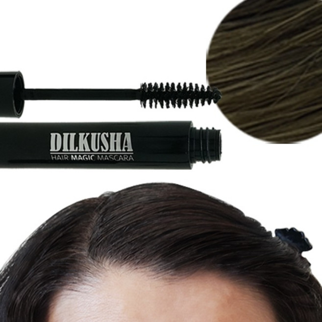 딜쿠샤 헤어 매직 새치 마스카라, 1.흑갈색, 1개