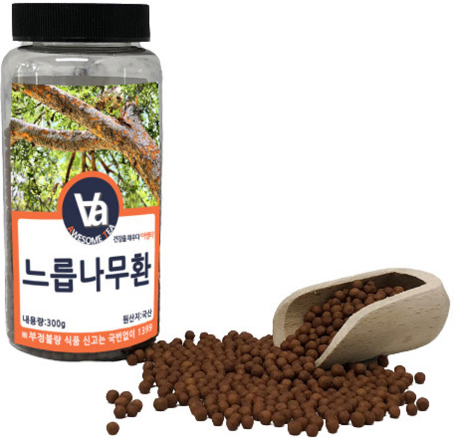 어썸티 국산 왕느릅나무환 (왕느릅나무껍질환), 300g, 1개