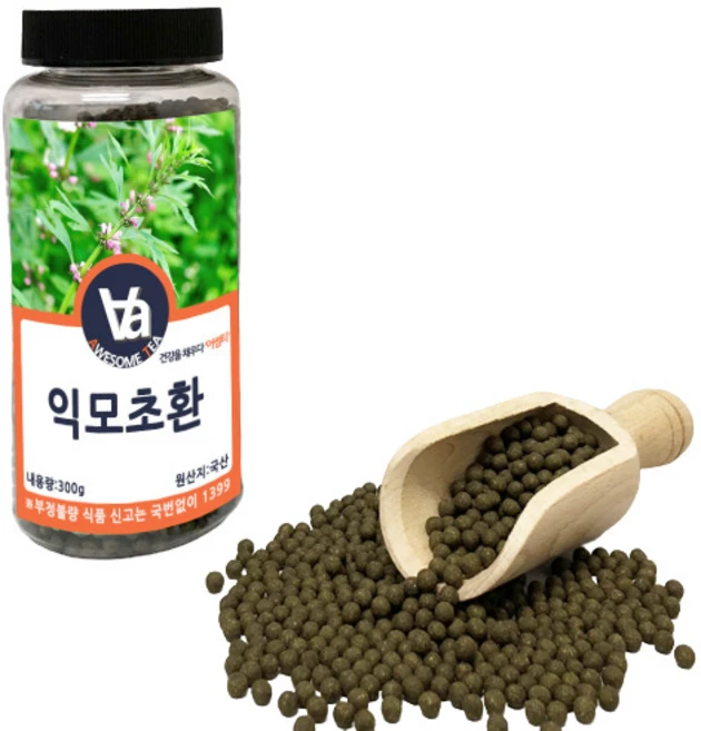 어썸티 국산 익모초환 (육모초), 300g, 1개 - 쿠팡