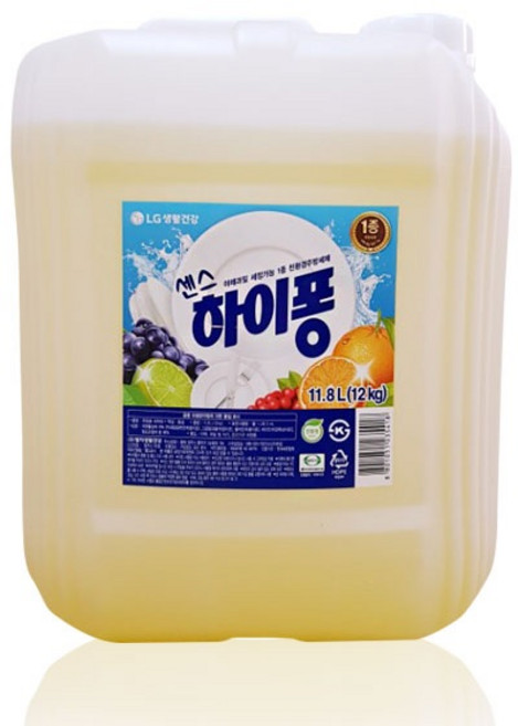 LG생활건강 센스 하이퐁 주방세제 12kg, 1개