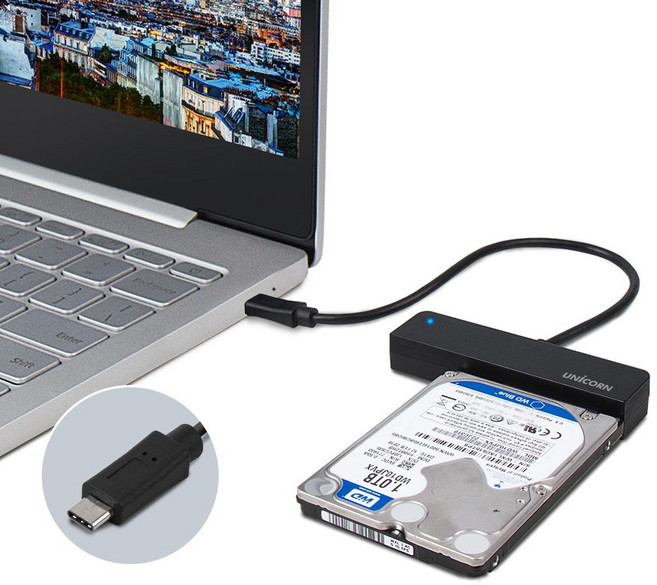 서진네트웍스 유니콘 HD-500SATAC C타입 HDD SATA 컨트롤러, 1개