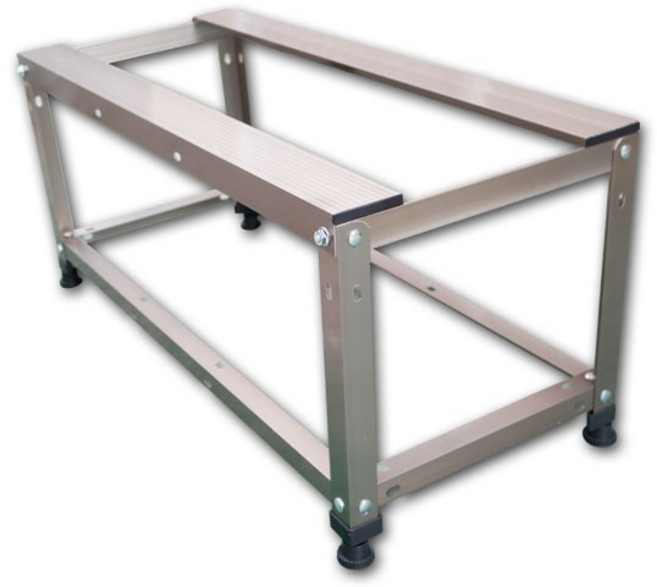 더청우 고강도 알루미늄 너도나도 접이식 베란다용(실외기 설치대)