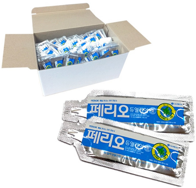 페리오 듀얼케어 일회용 치약, 4g, 250개