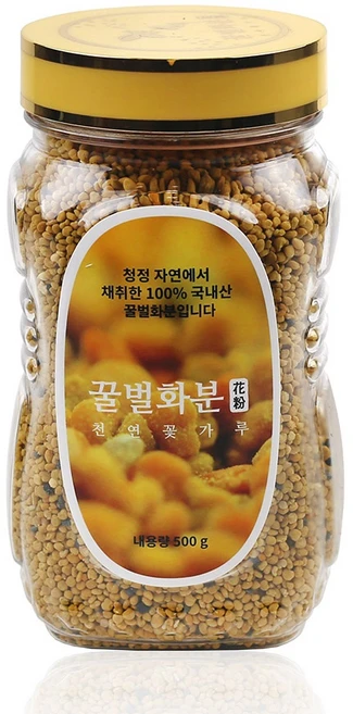 대흥한방 꿀벌화분 국내산 500g, 1개 - 쿠팡