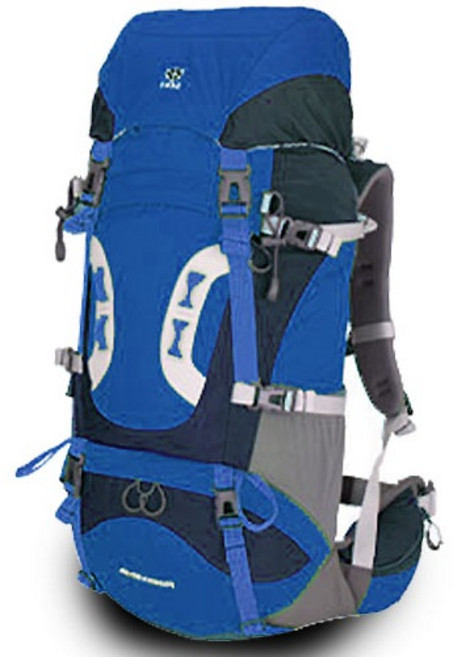 그라트 PHOENIX 등산 배낭 60L 방수커버 포함, 다크블루