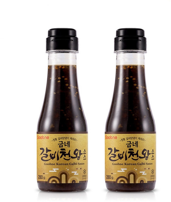 굽네 갈비천왕 소스 280g X 2병 NU02, 2개