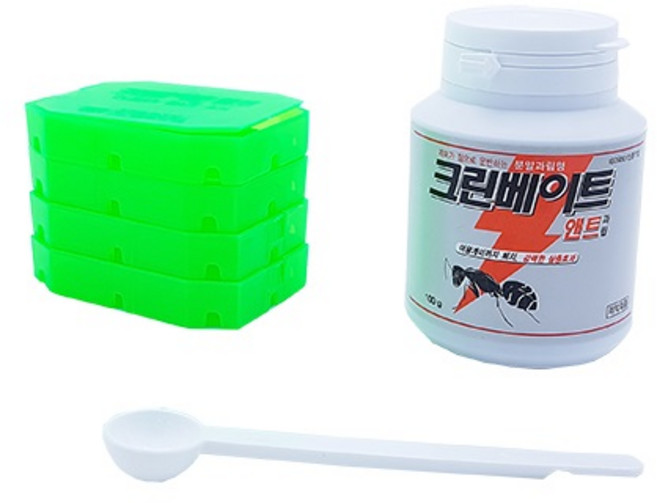 전원주택개미약 화단 옥상 개미퇴치약 과립형 개미약 크린베이트100, 1개, 100g