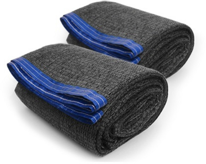 그늘애 차광막 95% 흑색 2면 4면 봉재 UV 그늘막 차광망 차양막 햇빛차단 햇빛가리개 옥상 세차장, 95% 1mx1m(2면봉재)+로프10m