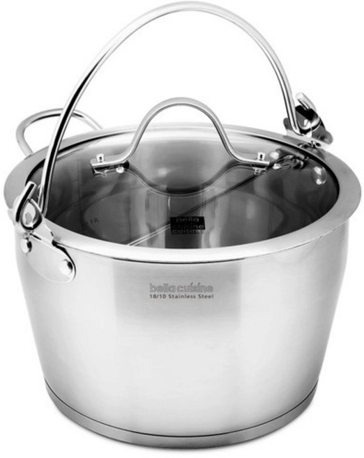 벨라쿠진 잼팟 6L + 유리 뚜껑 세트, 1세트