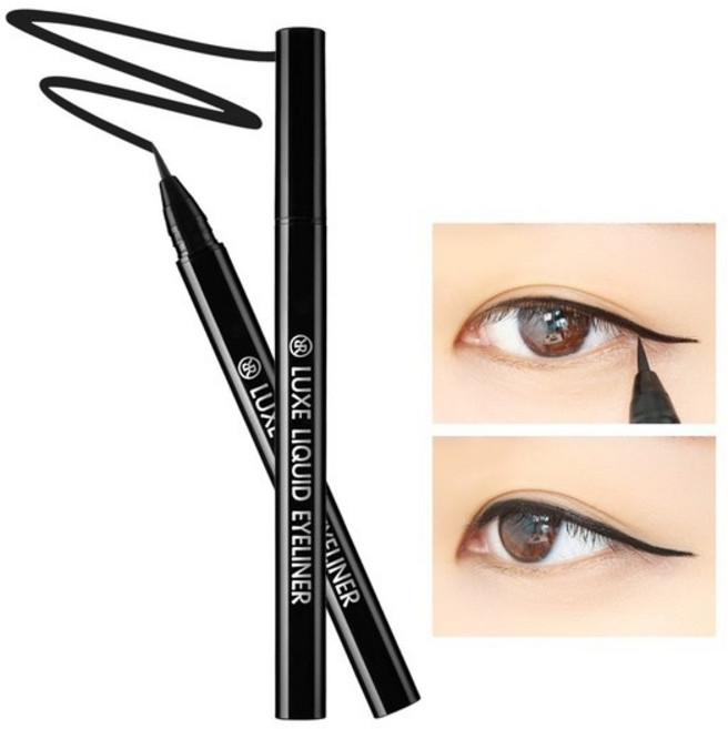 (1+1행사) 리르 룩스 리퀴드 타투 아이라이너, 리얼블랙, 1개