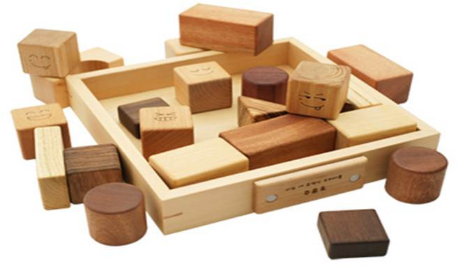 숲소리 주주블럭 완구 SSR09-004, 천연원목, 1개