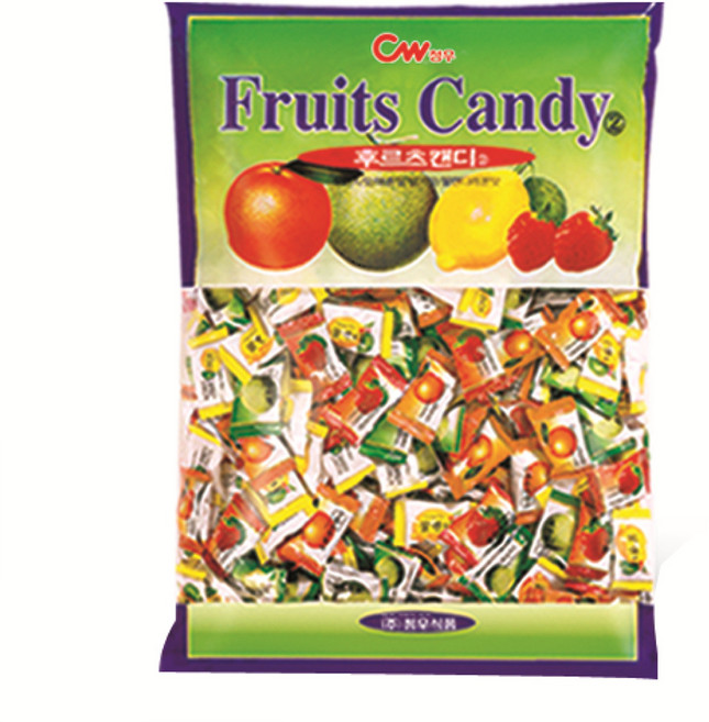 청우식품 후르츠맛 캔디, 1개, 900g