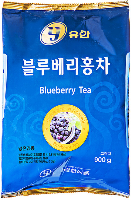 블루베리홍차, 900g, 1개, 1개입