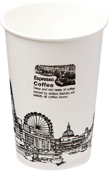더빈썸 런던 종이컵 300ml, 1000개입, 1개