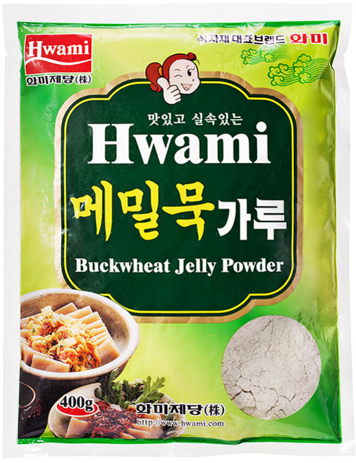 화미_메밀묵가루 400G 1팩, 1개