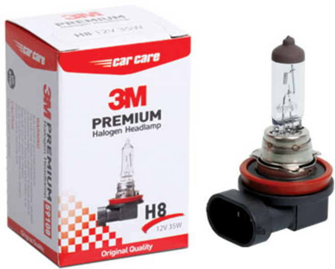 [3M] 할로겐 차량용 램프 12V 35W, H8, 1개, H8