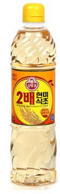 오뚜기 2배 현미식초, 900ml, 1개