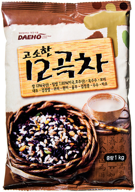대호푸드 고소한 12곡차, 1kg, 1개, 1개입