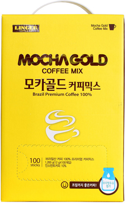 [린저] 인스턴트 커피 모카골드, 12g, 100개