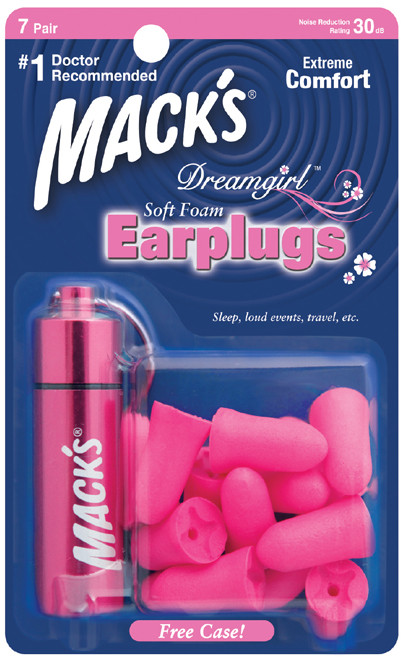 MACK'S 泡棉耳塞 Dreamgirl, 1盒, 14入