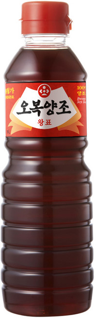 오복식품 양조 왕표간장, 500ml, 1개