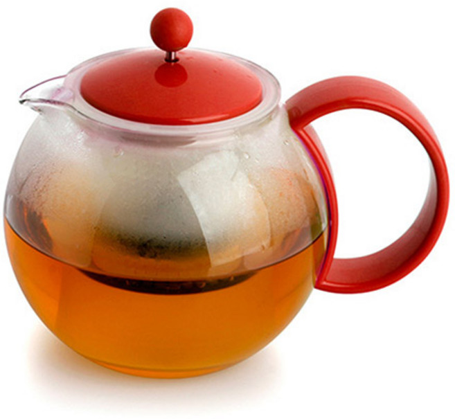 보덤 아쌈티여과기 1.0L, 레드, 1개