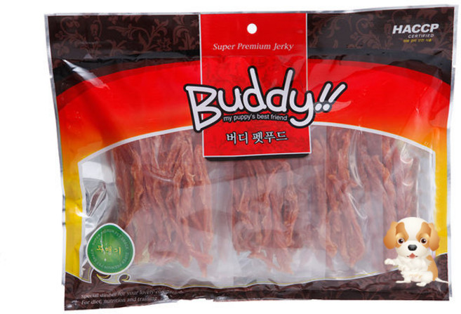 버디펫 애견간식, 꽈배기, 1개