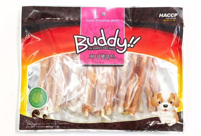 버디펫 애견간식, 우유스틱 사사미, 1개