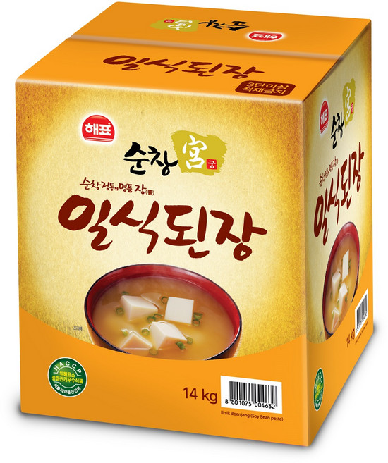 해표 순창궁일식된장, 14kg, 1개