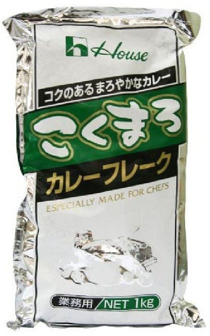 하우스 코쿠마로 카레 후레이크, 1kg, 1개