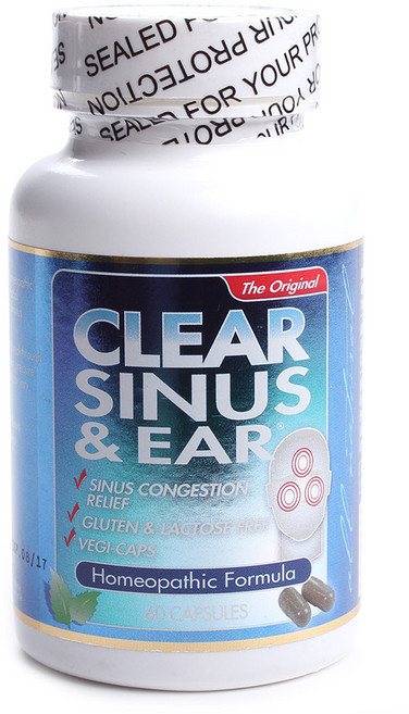 클리어프로덕츠 클리어 사이너스 & 이어 캡슐, 1개, 60정