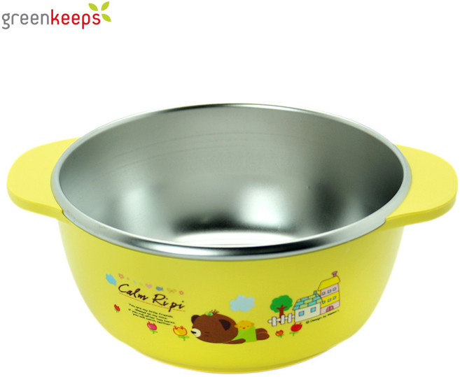 그린킵스 이중스텐 유아식기, 캄리피, 1개
