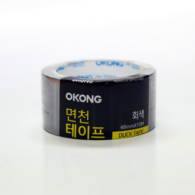 포장용 면천테이프, 회색, 5개