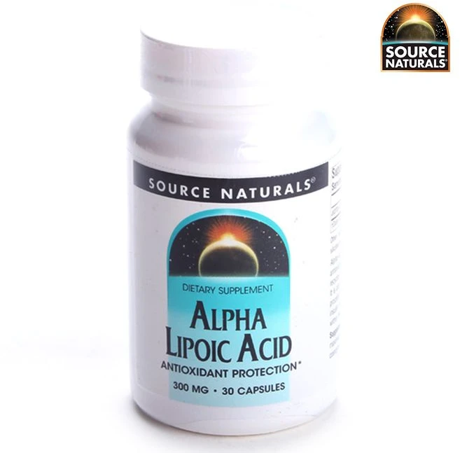 소스내츄럴스 알파리포산 300mg 캡슐, 30정, 1개 - 쿠팡