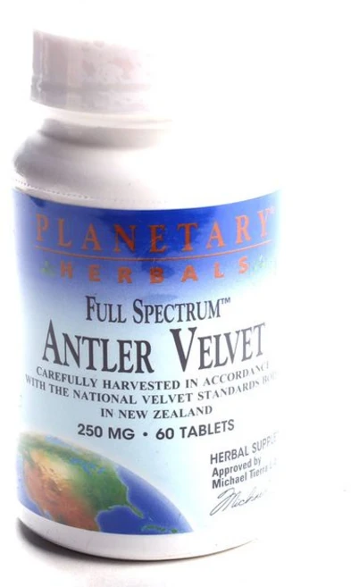 플래너터리허벌스 앤틀러 벨벳 250mg 타블렛, 1개, 60정 - 쿠팡