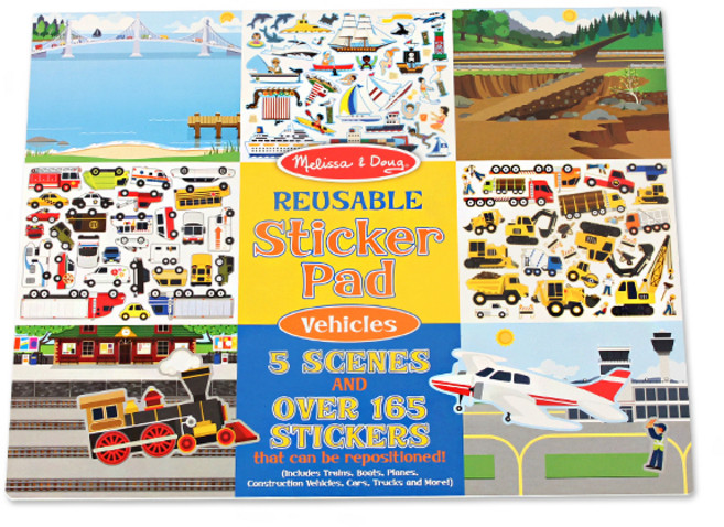 탈 것 스티커 세트, 멜리사앤더그