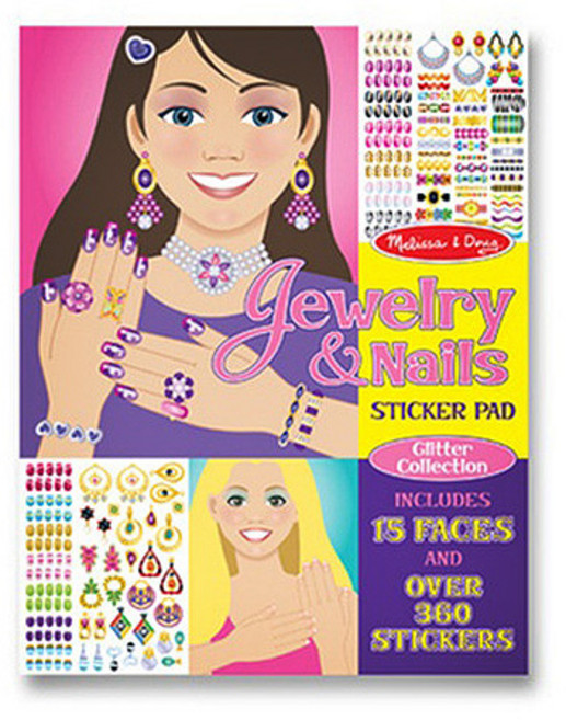 쥬얼리와 네일아트 스티커 세트, 멜리사앤더그