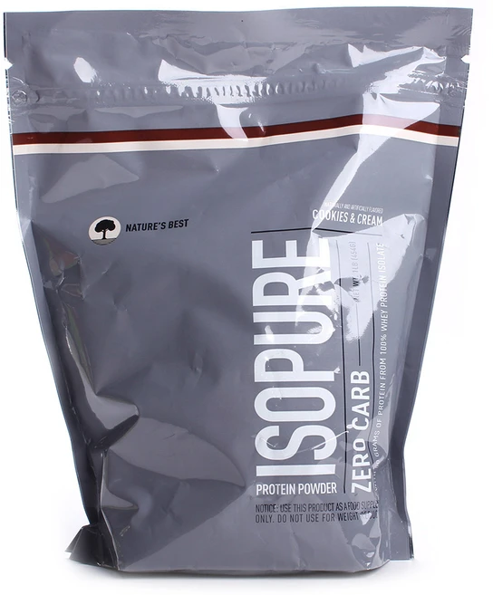 이소퓨어 제로 카브 프로틴 파우더 단백질 보충제 쿠키 & 크림, 1개, 454g - 쿠팡