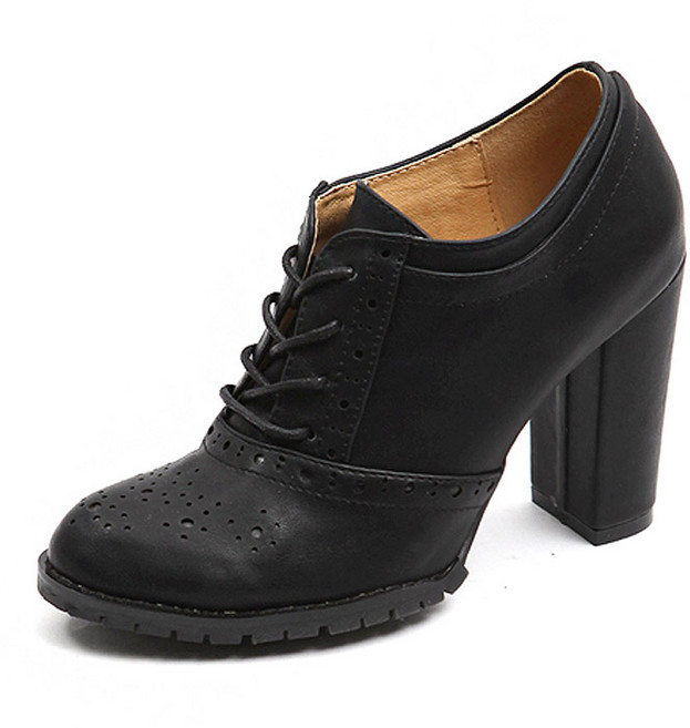 어바웃슈 옥스포드 타입 미들힐 (Mt436)