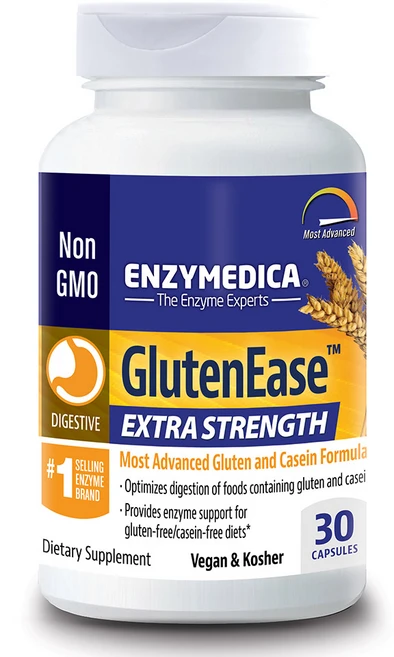 엔자이메디카 글루텐이즈 엑스트라 스트랭스 캡슐, 30정, 1개 - 쿠팡